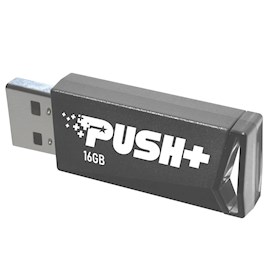 USB ფლეშ მეხსიერება Patriot PSF16GPSHB32U, 16GB, USB 3.1, Black
